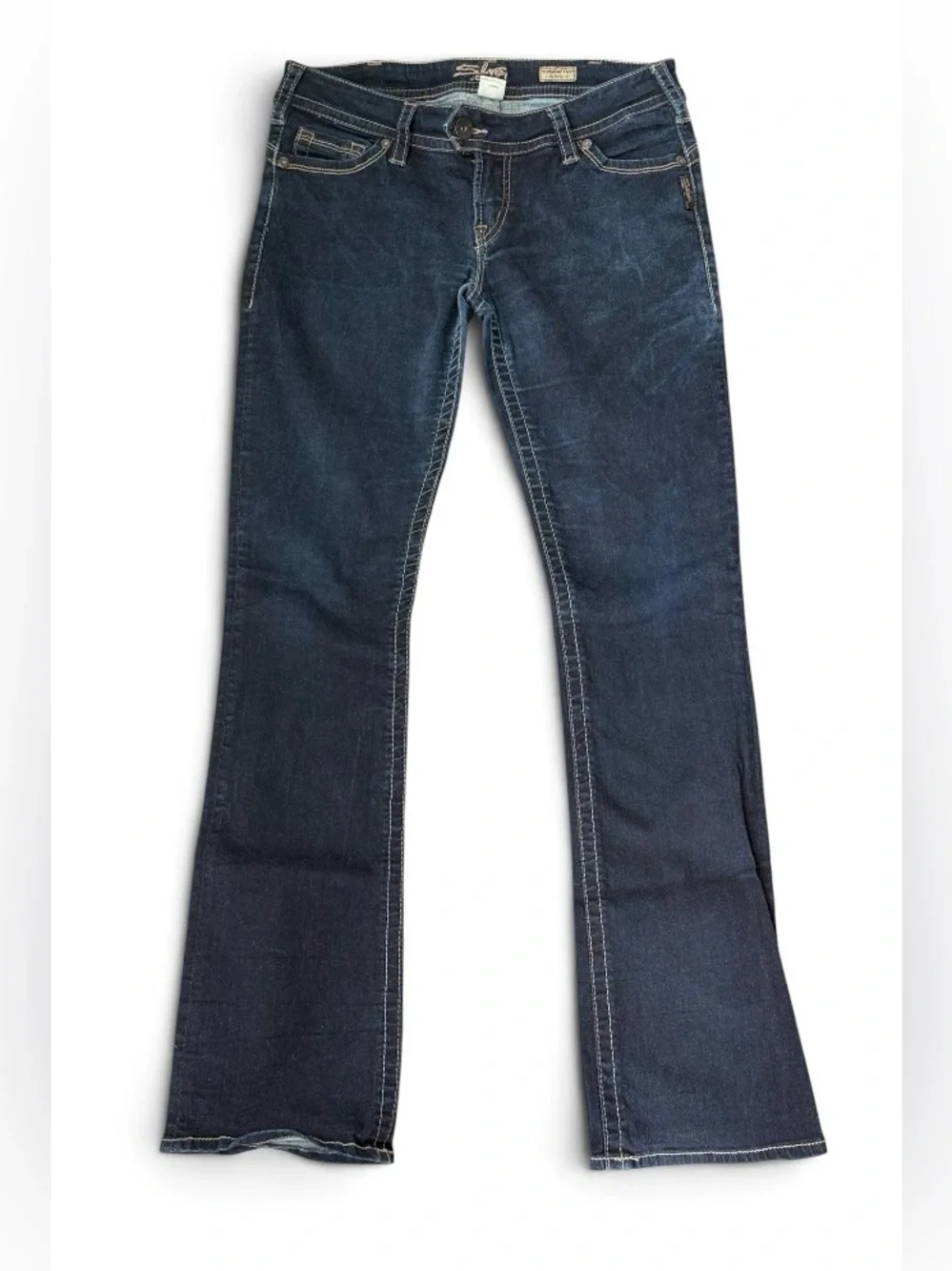 Silver Jeans Women's Dark Blue Slim Bootcut Jeans • Size 31